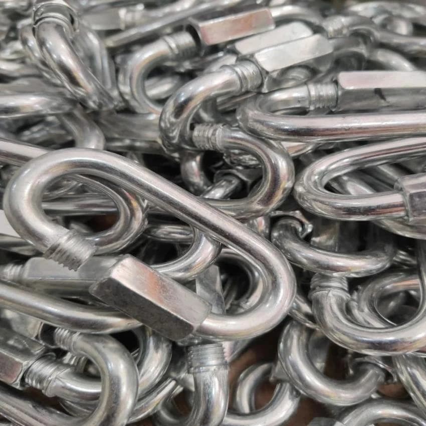 A Grade Silver Oval Snap Hooks, Stainless Steel, Size/Capacity: 6 mm To 12 mm