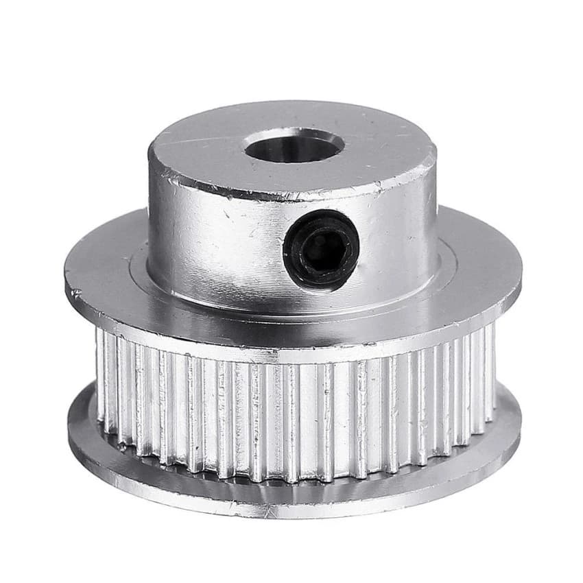 Aluminium 5inch Timing Pulley, For Power transmission, Capacity: 2 ton