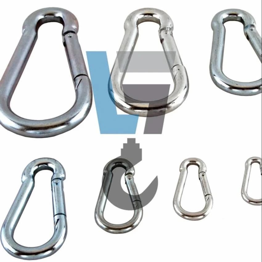Silver SS Snap Hooks, Stainless Steel, Size/Capacity: 1000 kg