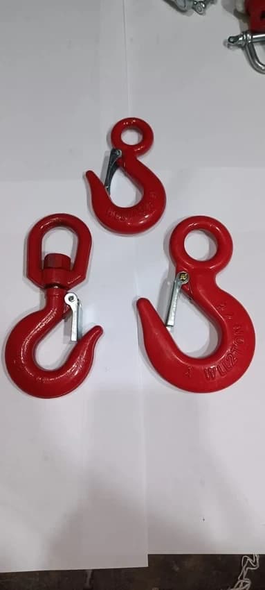 Lifting I Hook with safety Latch