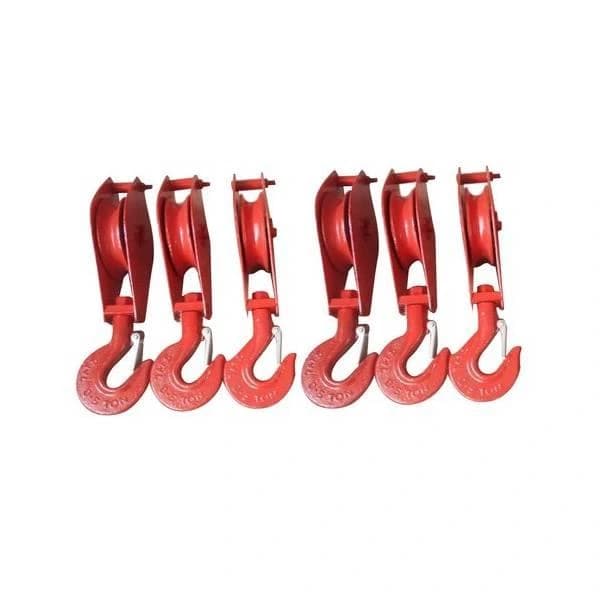 Wire rope pulley