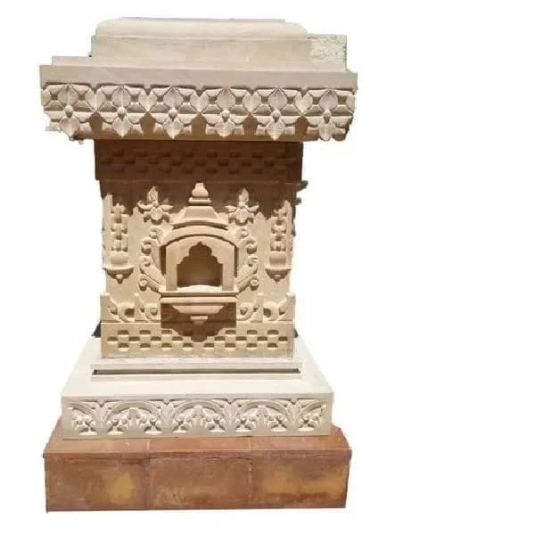 4.9 feet Marble Tulsi Stand