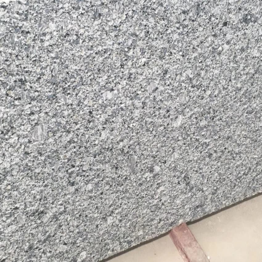 Shree Ji Grey Lapatro Granite Slab, For Flooring, Thickness: Upto 15 mm