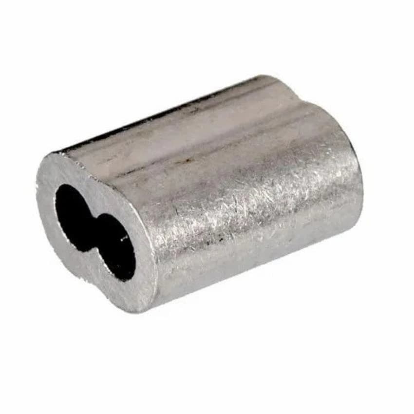 Aluminum Ferrules For Wire Rope, For Structure Pipe