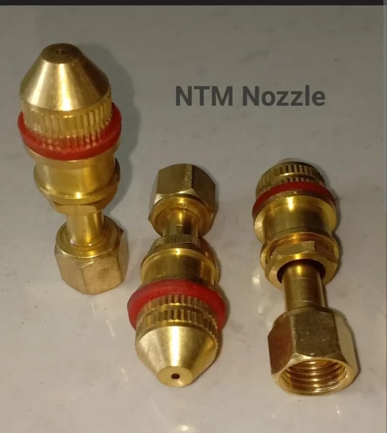 Brass NTM NOZZLE TRIPLE ACTION NOZZLE, Size: 1/4 inch