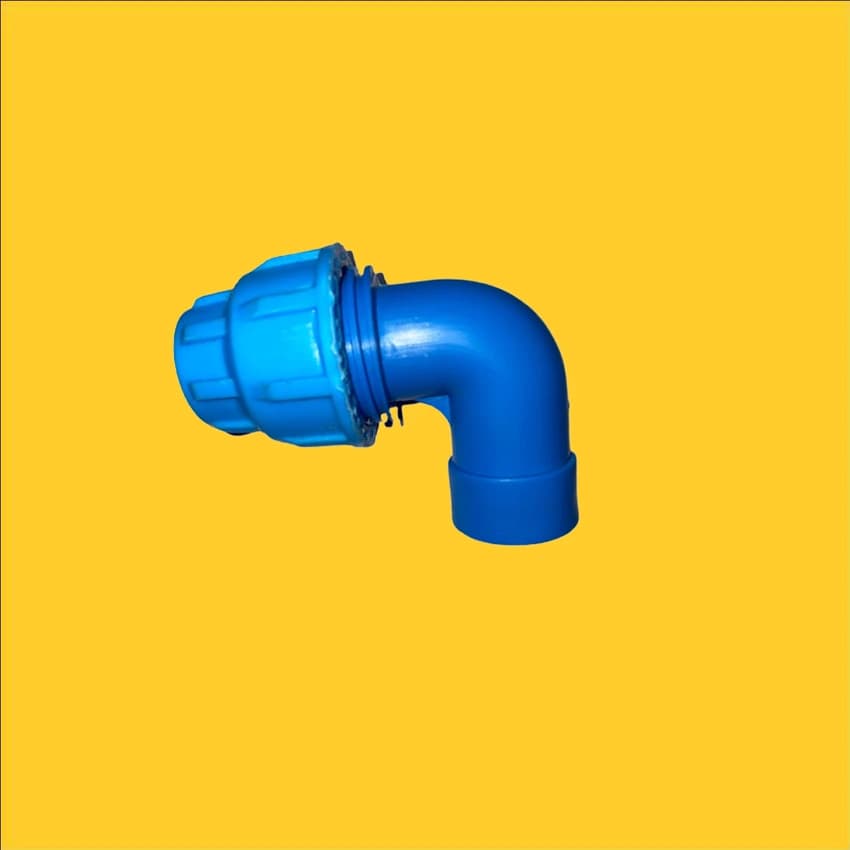 20 Mm Compressor Elbow Fta Metal Elbow, Water