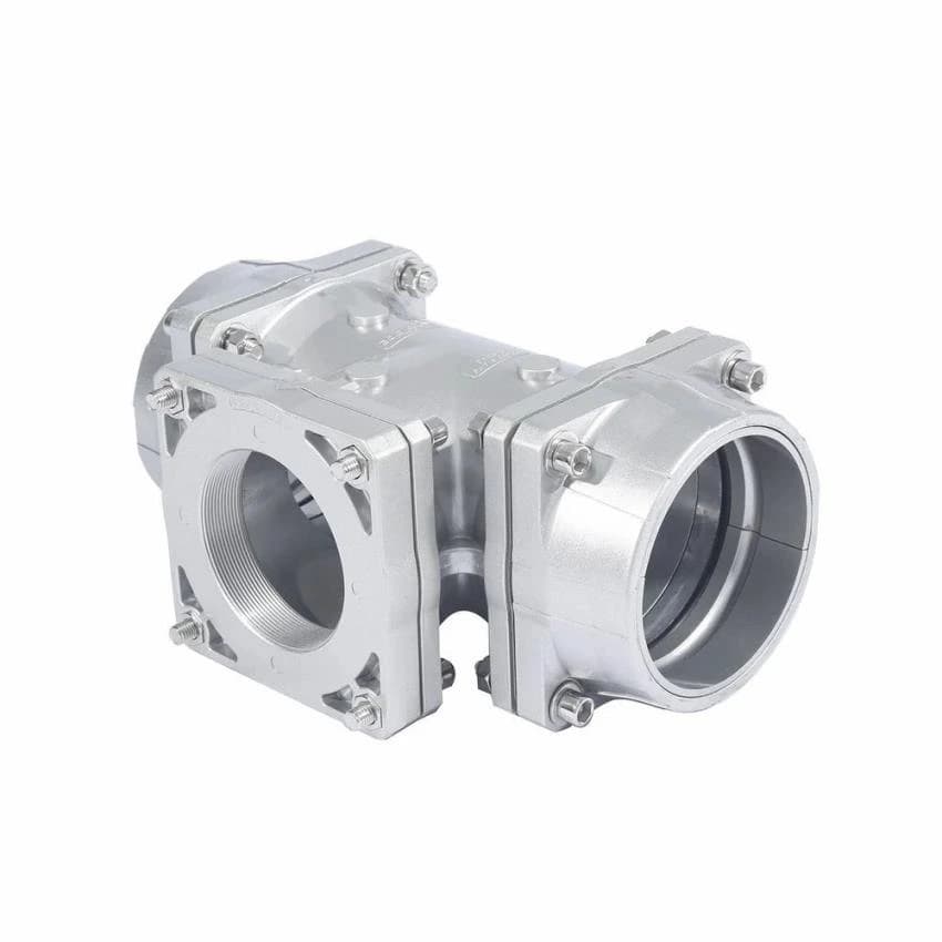 1 inch Aluminum Equal Tee, For Airline and N2