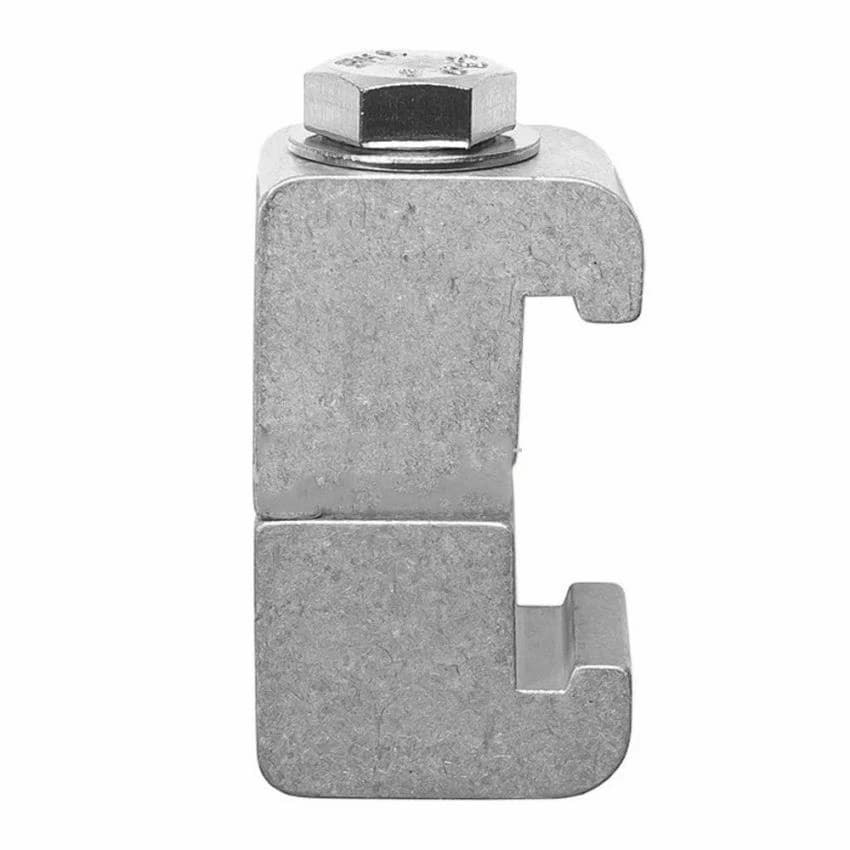 Garvnished Aluminium ISO63 Double Claw Clamps, For ISO flange, 24 mm