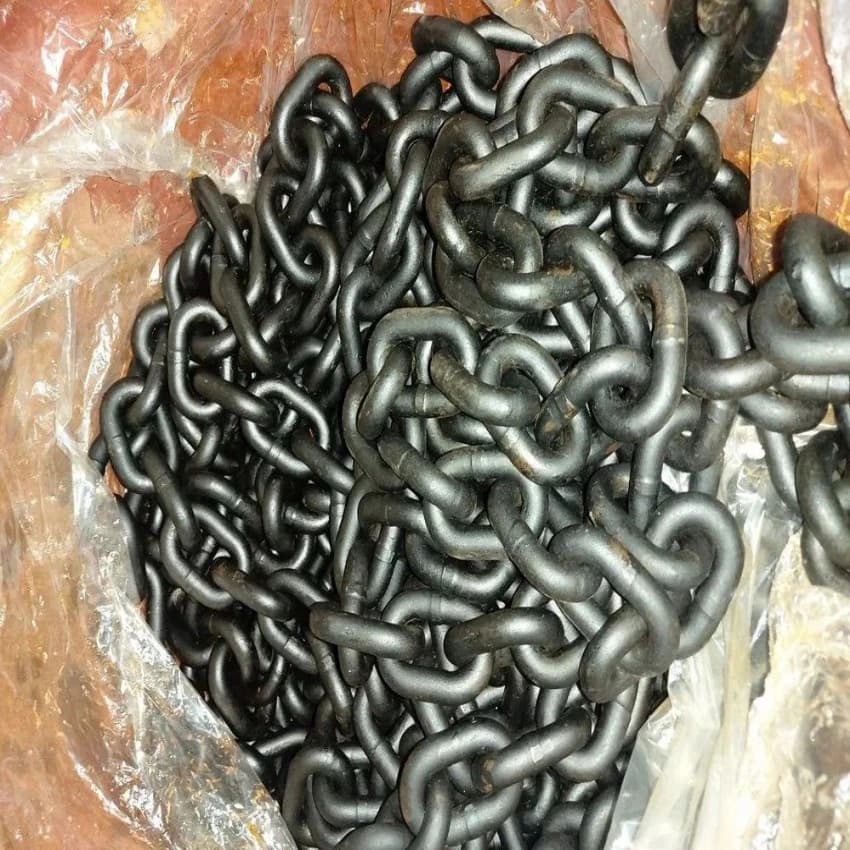 Black SAE 8620 Alloy Steel Chain