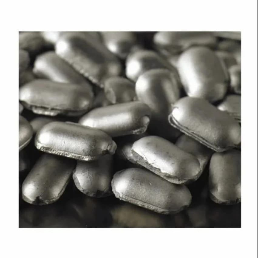 Silver Nickel Briquette (Compressed), Packaging Size: 1 Kg, Round