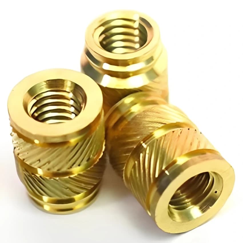 Round Brass Wood Inserts, Diameter: 4 mm
