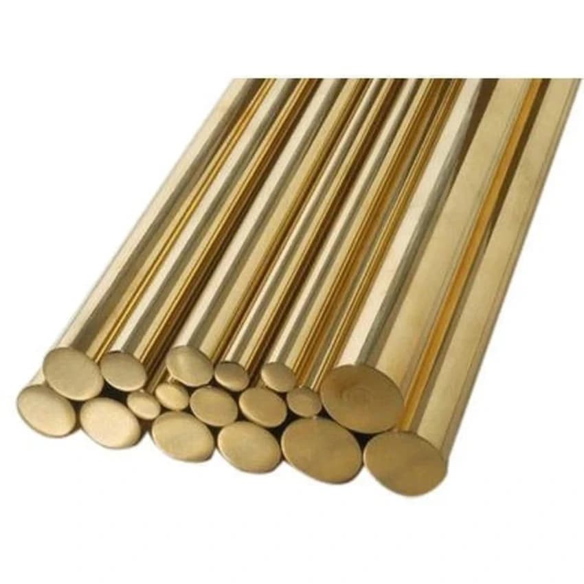 BRASS ROUND ROD, DIA 6MM-100MM