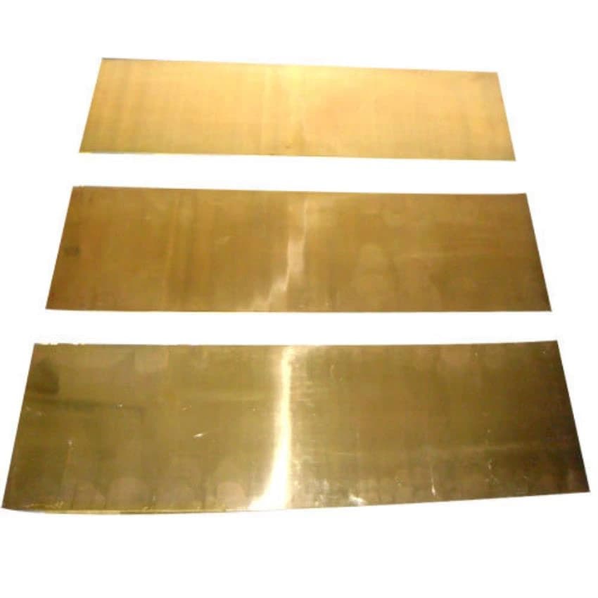 Rectangular Gold Brass Plates, For Industrial, Size: Standardized