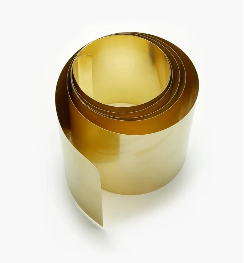 Golden Brass Shim Sheets, For Hardware Fitting, 6 mm