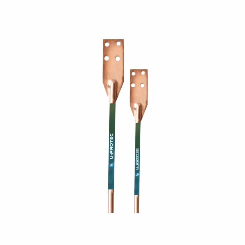 Copper Bonded Earthing Rod With V Shape