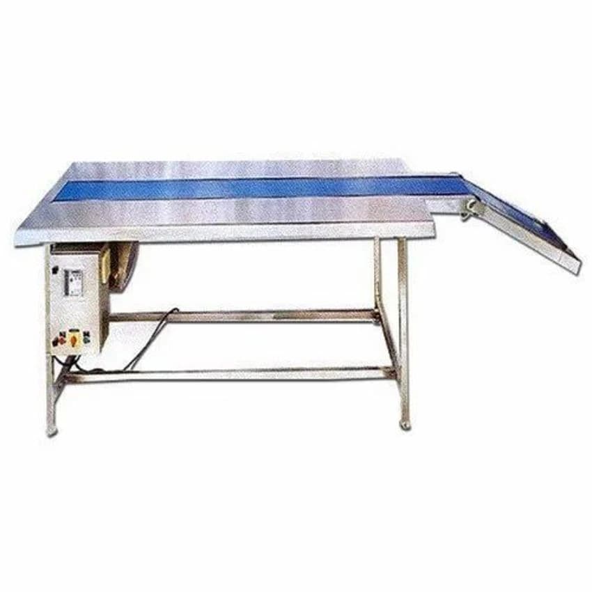 Rubber Cleated Belt Conveyor, Belt Thickness: 3 mm