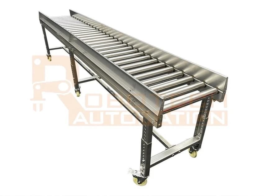 Gravity Roller Conveyor, Capacity: Upto 500 Kg/Mtr