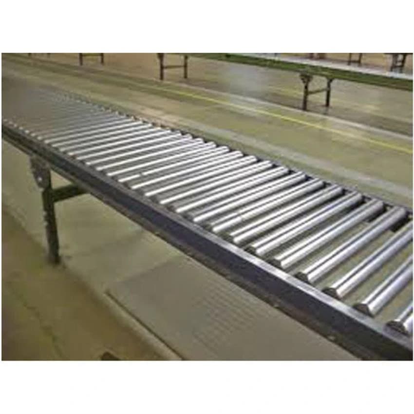 Steel Gravity Roller Conveyor, For Industrial