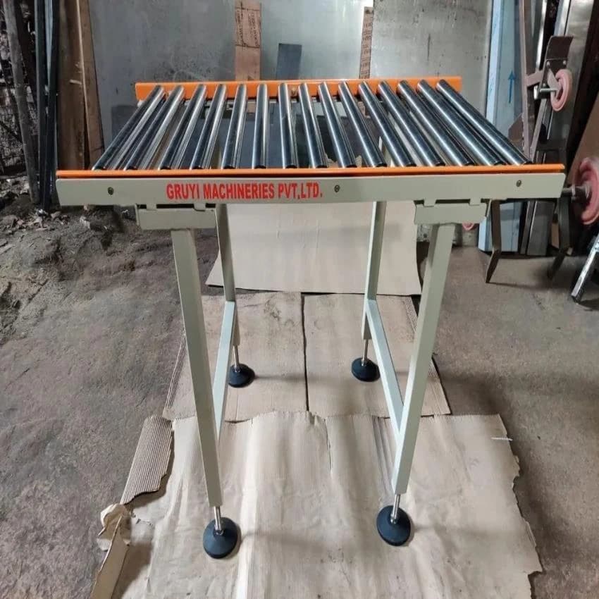 MS 2 Ft Gravity Roller Conveyor, Roller Diameter: 50 Mm