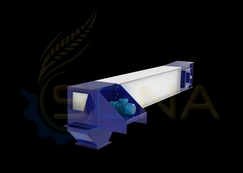 25-45 Chain Conveyor, Capacity: 25-45TPH, 40-60 m