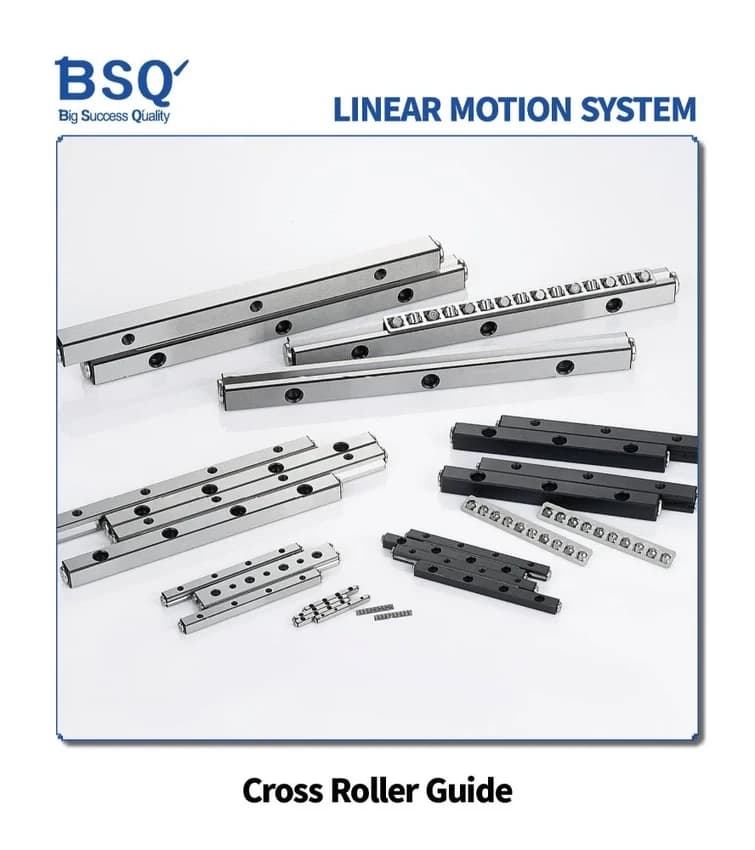 BEARING STEEL BSQ and TOBAKI - Cross Roller Guide