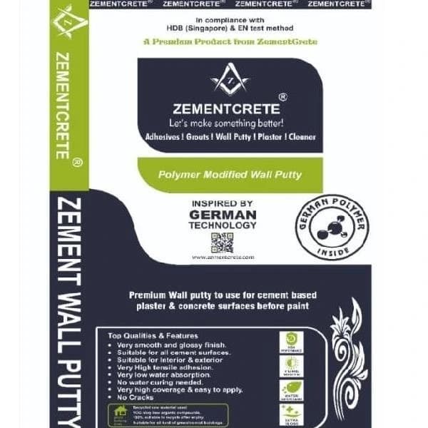Zement Waterproof Wallputty