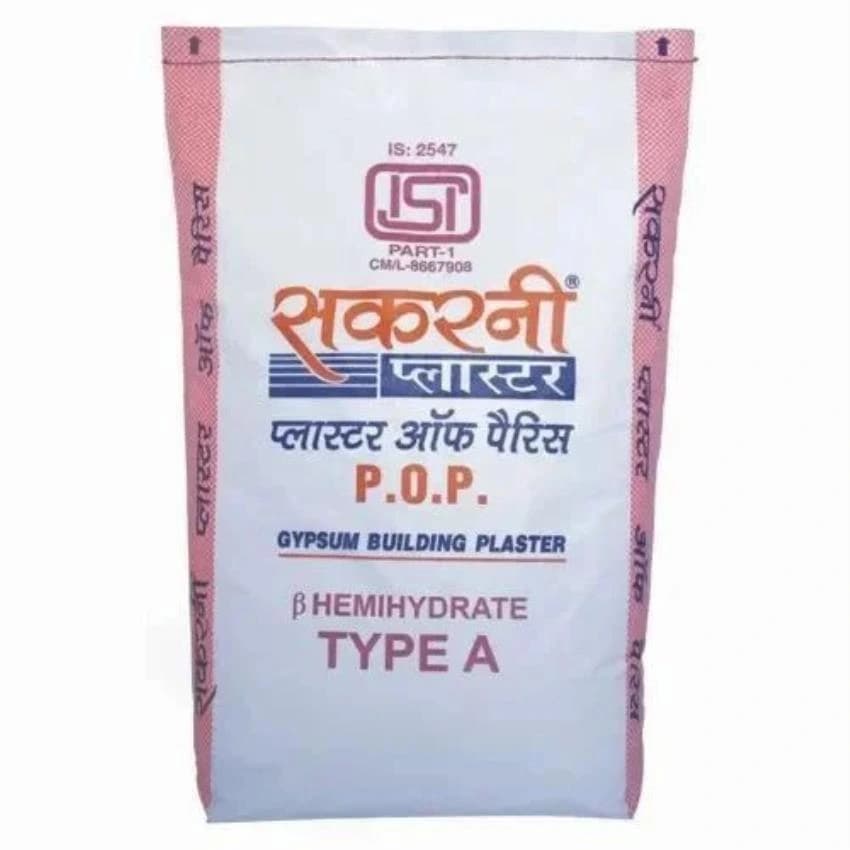 25 Kg Sakarni Plaster Of Paris, Bag