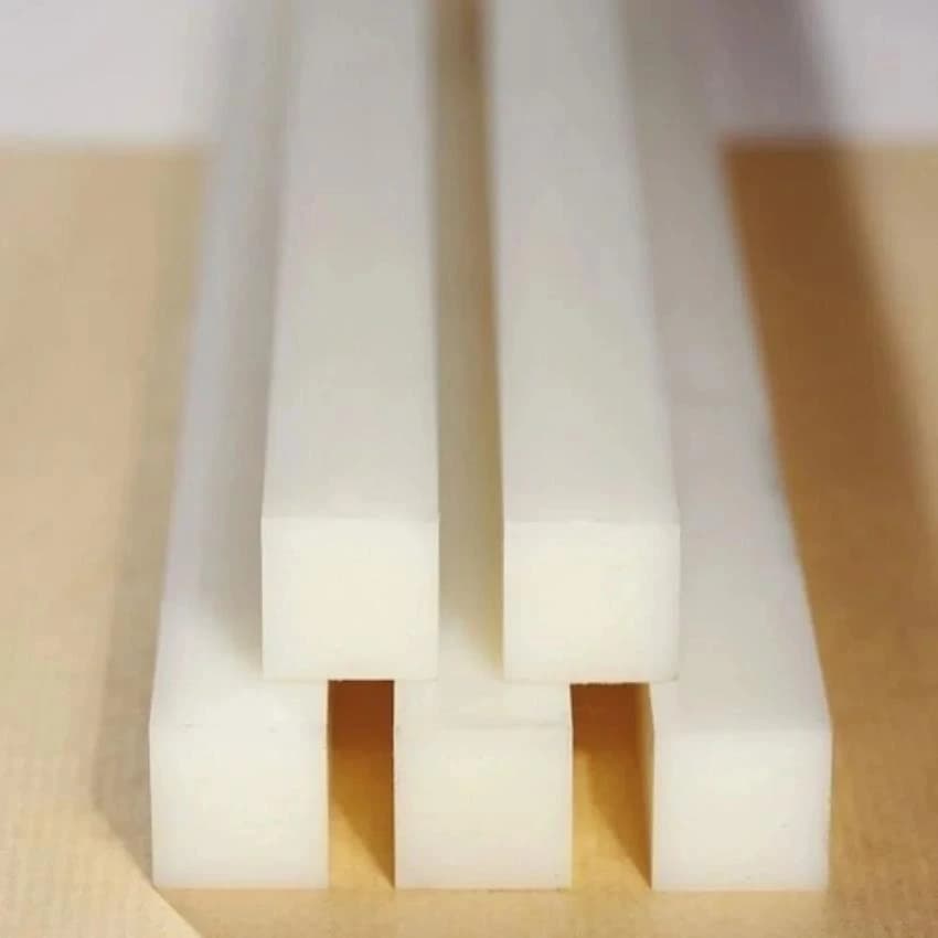 Black Round Nylon Square Rod, Size: 300 mm