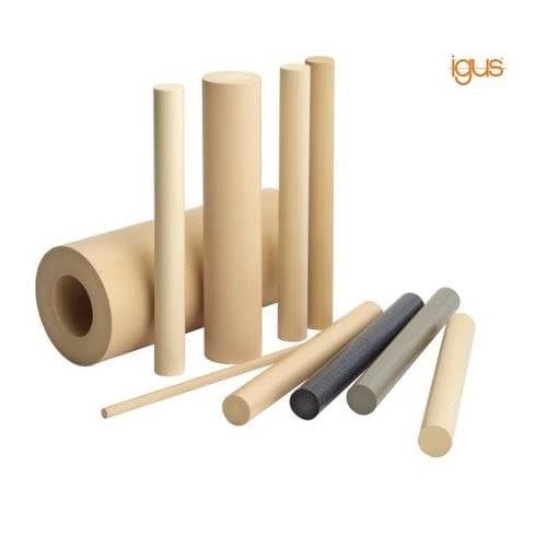 Brown 20mm Polymer Rods, 200 mm