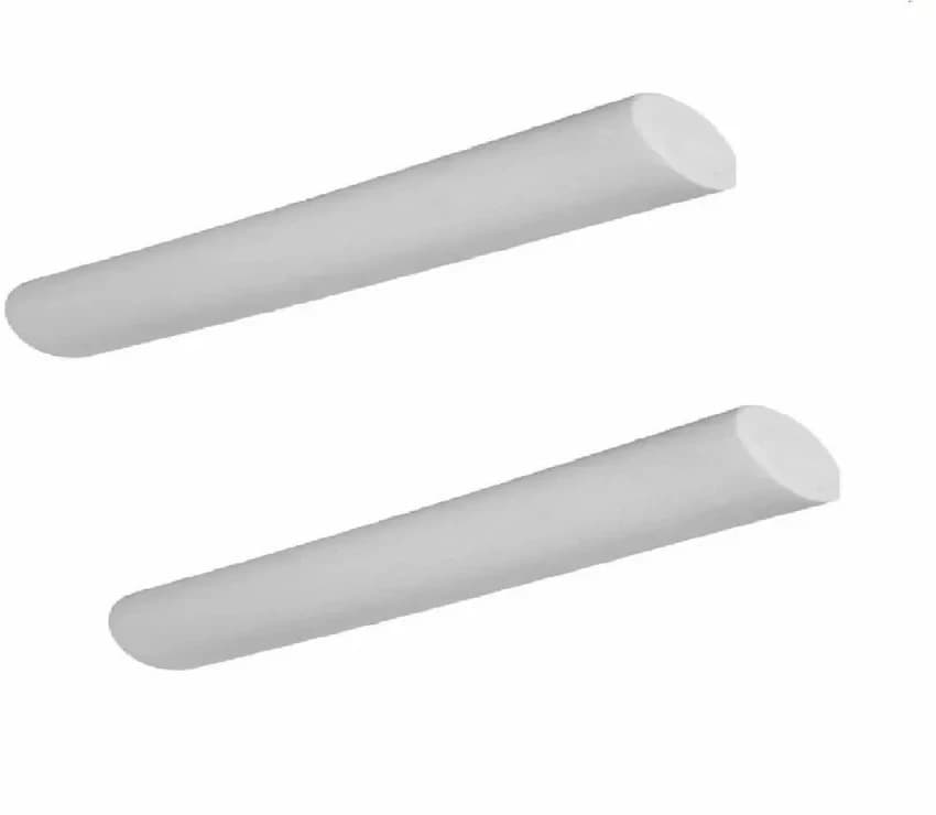 White 15mm ELPOL PTFE Rods
