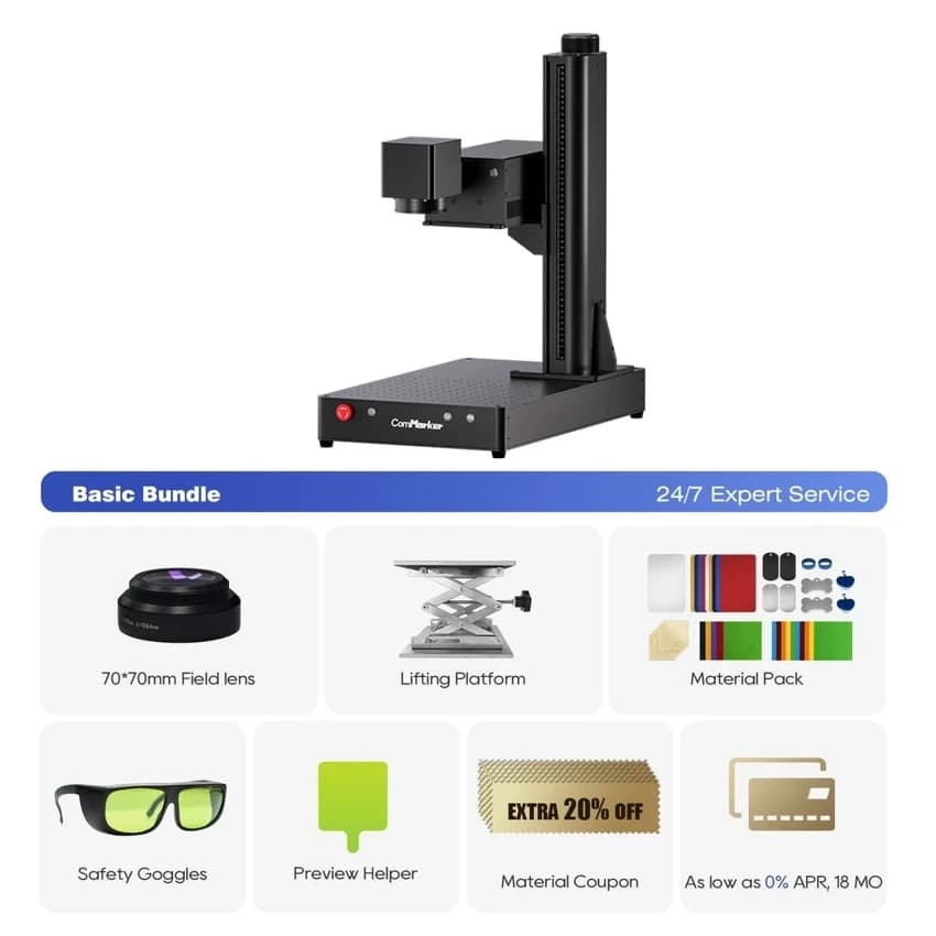 ComMarker Omni 1 Uv laser 5w Laser Engraver