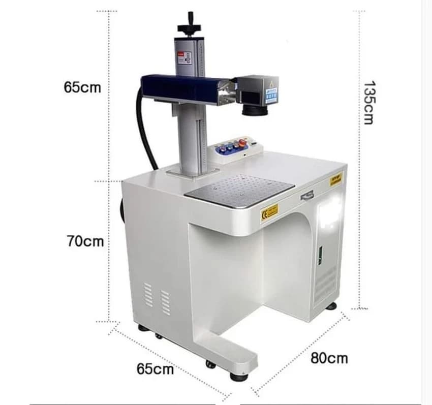 Fully Automatic Laser Metal Marking Machine (200x200 mm)