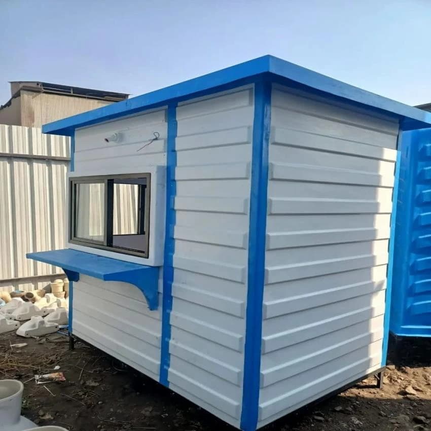 Portable Frp Security Cabin, For Guard Room