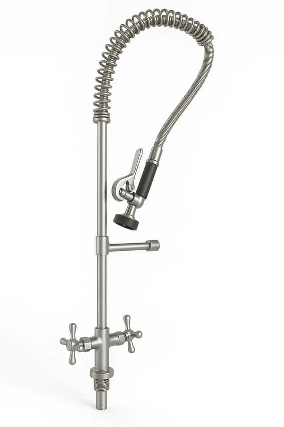 Deck Mounted Pre-Rinse Faucet Spray Unit
