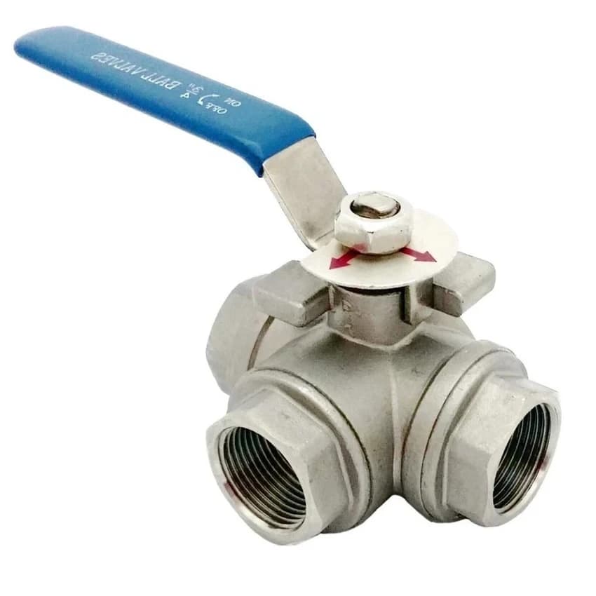 StainleSS Steel SS 3 Way Valve