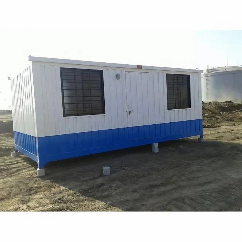 Galvanized Iron Rectangular GI Portable Cabin, For Industrial