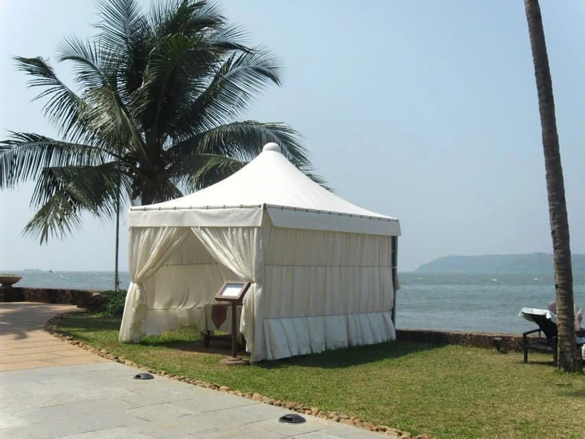 PVC Modular Tensile Gazebo Structure