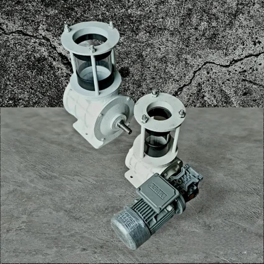 Material: Cast Iron 8 Inches Rotary Airlock Valve, Lifting Capacity: 1-50 Ton