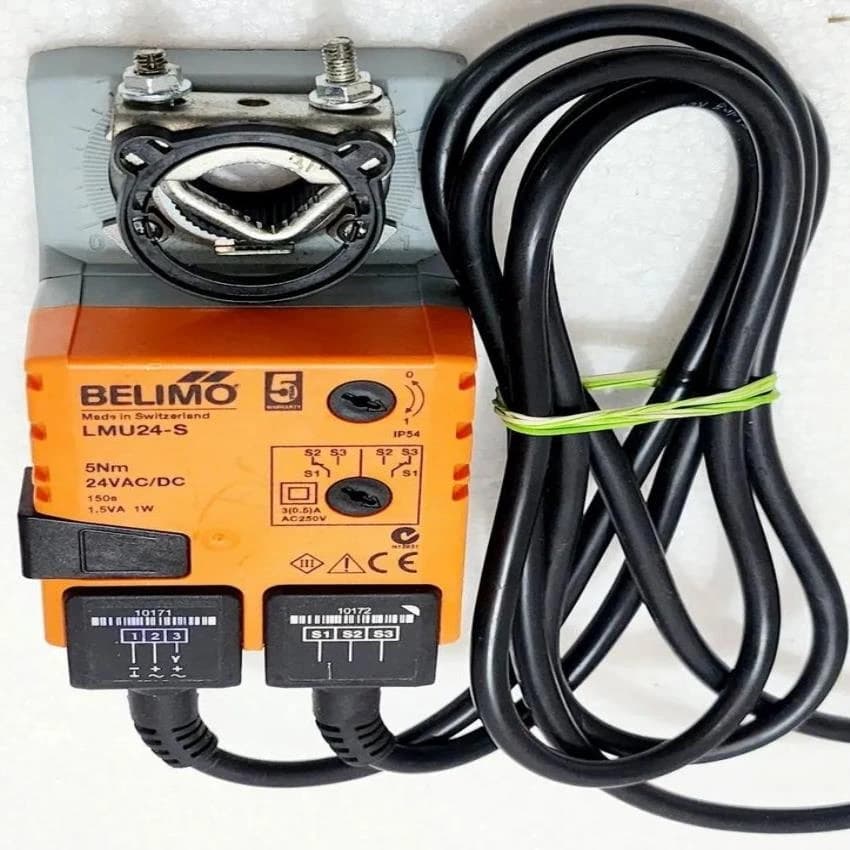 Control Belimo Damper Actuator LMU 24-S, Rotary Motion Valve