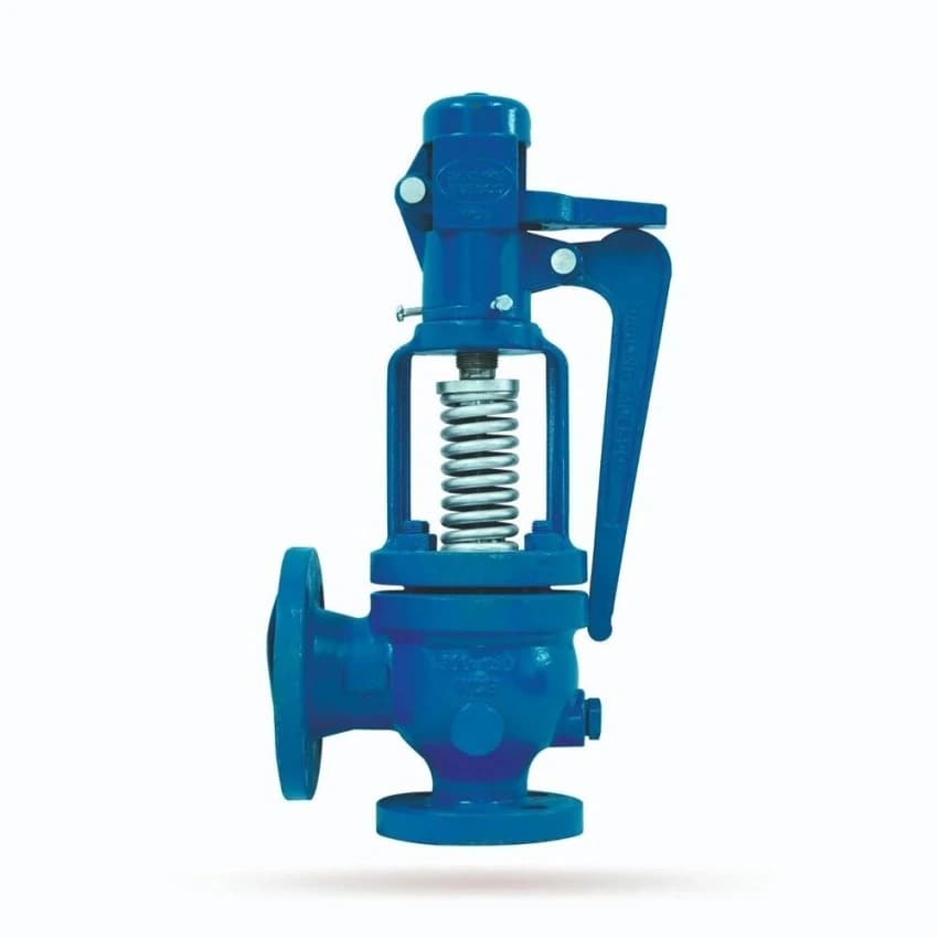 Mild Steel 40 Bar Boiler Safety Valve, For Industrial, Valve Size: 2.0 inch
