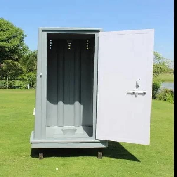 Construct Site Toilet Cabin