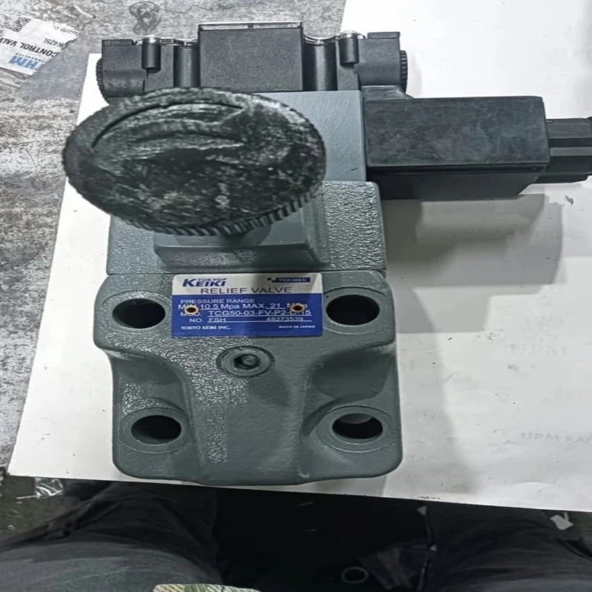 Tokimec Relief Valve - Tcg50-03-fv-p2
