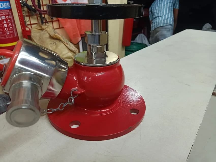 Stainless steel SINGLE HYDRANT VALVE, Size: 63MM
