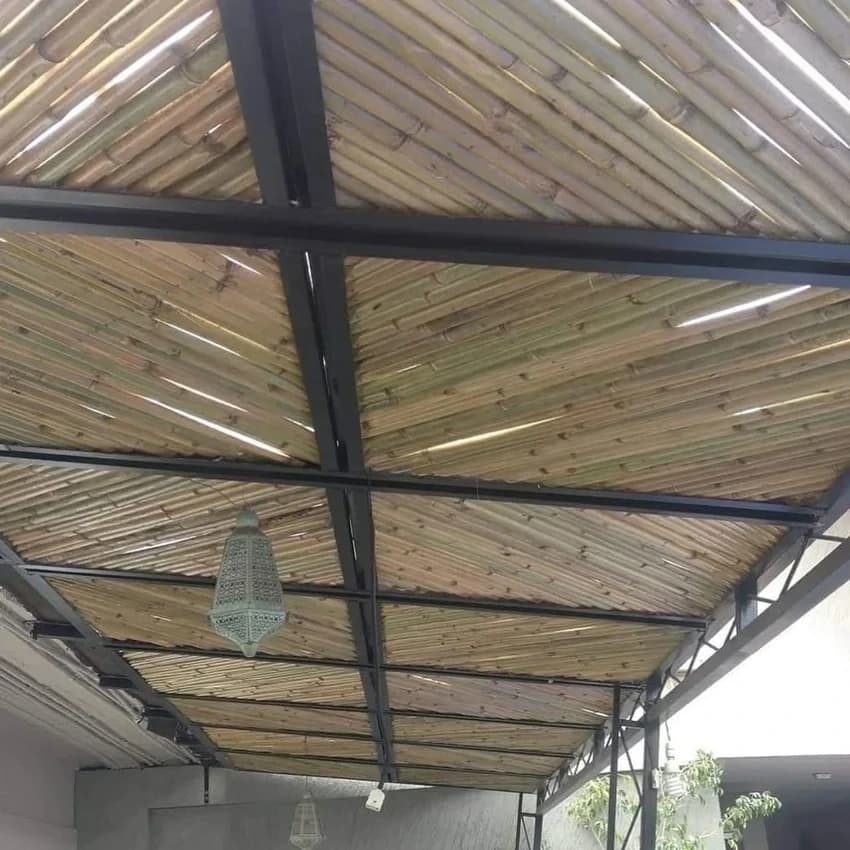 Bamboo Ceiling Roof