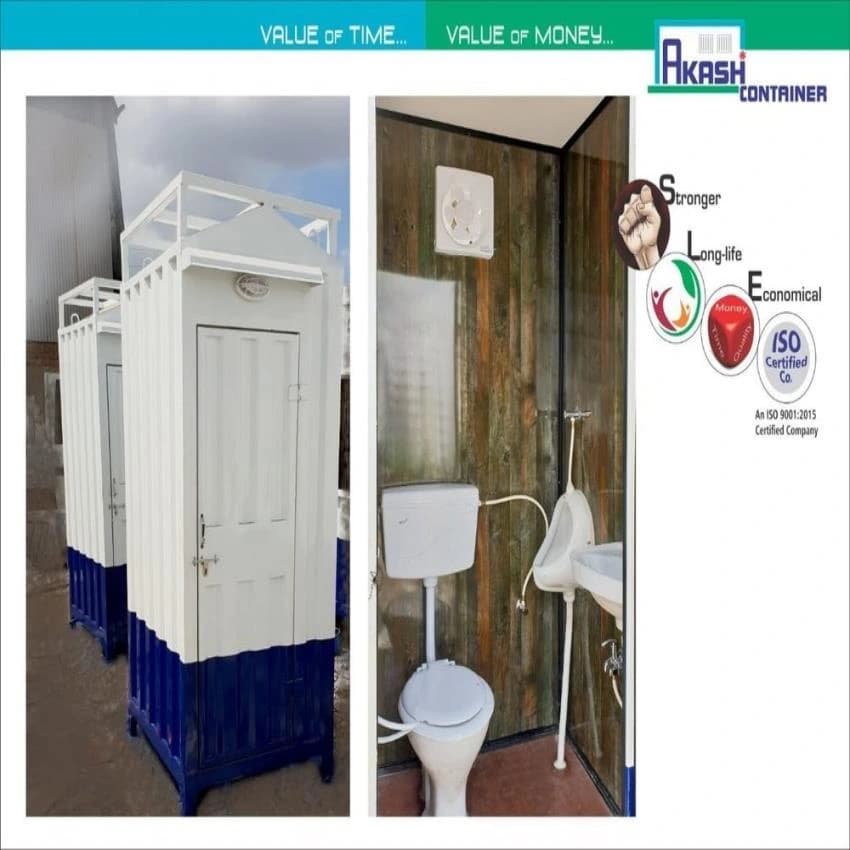 Modular Mobile Toilet Cabin