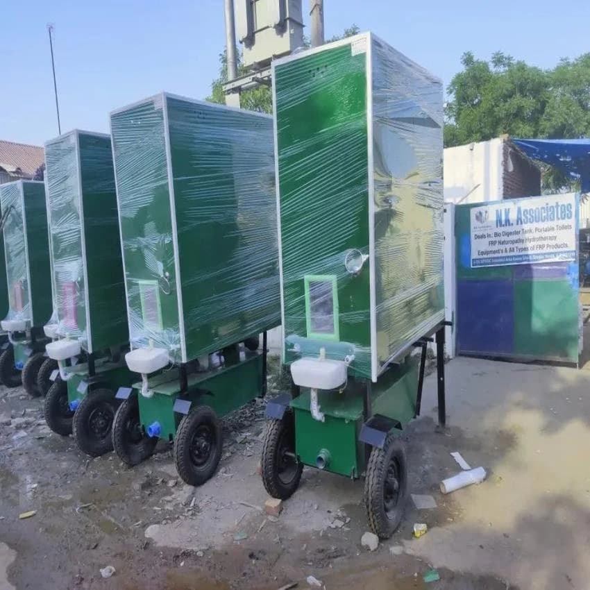 2 Seater Mobile Toilet Van