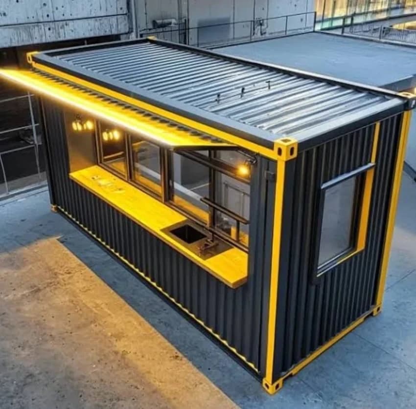 Portable Container Coffee Shop