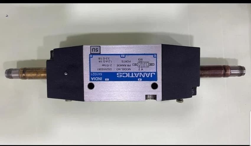 Mild Steel Janatics Double Solenoid Valve