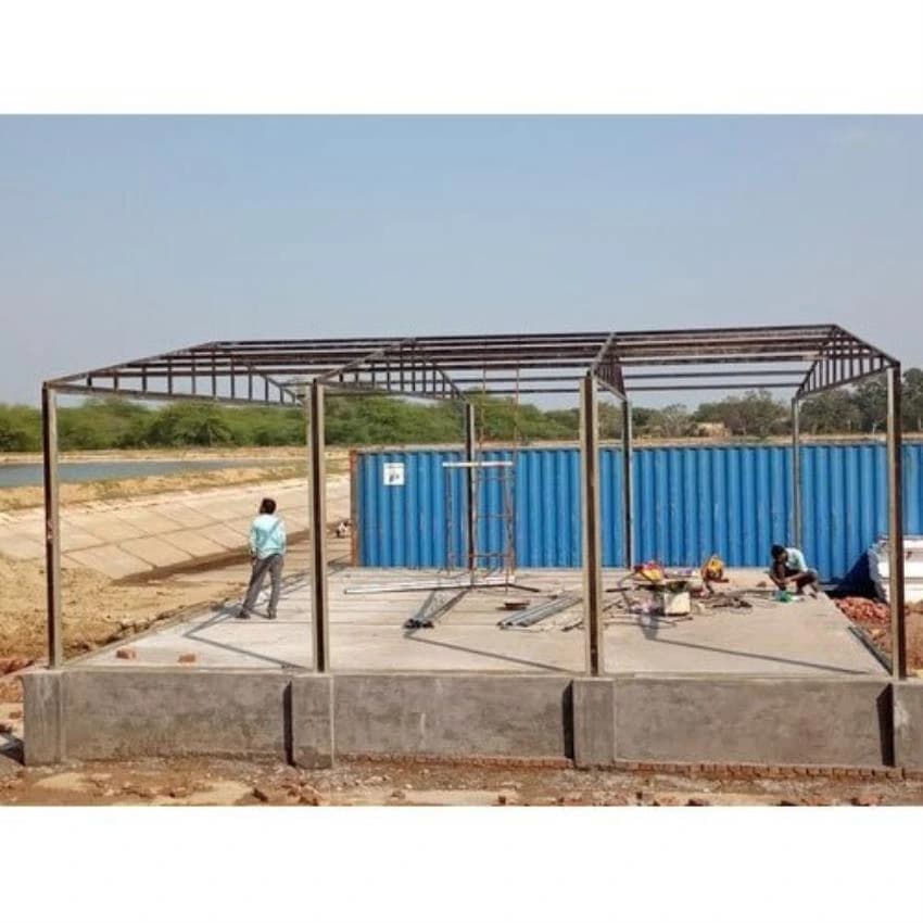 Mild Steel Roofing Structure, For Industrial