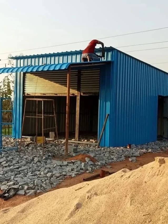 MS Factory Shed Fabrication Service